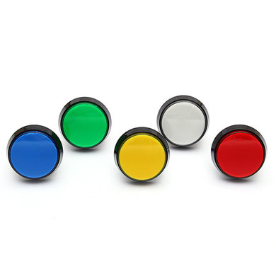 5 Colors LED Light 60MM Arcade Video Game Player Push Button Switch