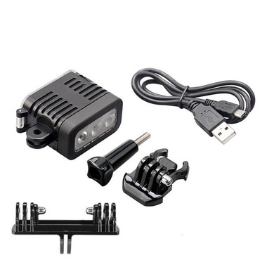 Waterproof LED Flash Fill Light Spot Lamp for Gopro Hero 4 Session SJCAM Xiaomi Yi DSLR Camera