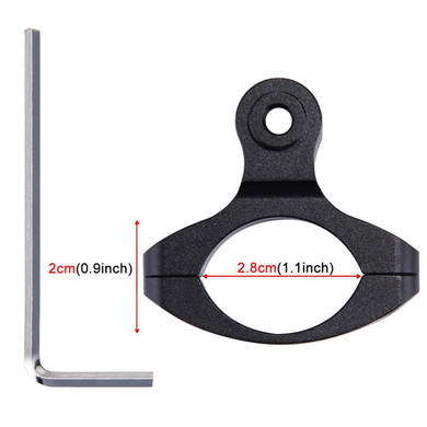 PULUZ Bike Mount Aluminum Bicycle Holder Adapter Mount for Gopro Xiaomi Yi Sport Camera