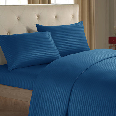 Honana Striped Bed Sheet Set 3/4 Piece Highest Quality Brushed Microfiber Wrinkle & Fade & Stain Resistant Bedding