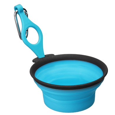 Pet Silica Gel Bowl Dog cat Collapsible Silicone Dow Bowl Candy Color Outdoor Travel Portable Puppy Food Container Feeder Dish