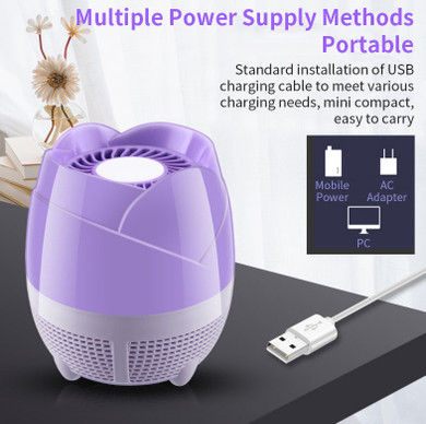Loskii-600 Anti-Mosquito Lamp Radiationless Photocatalyst Mosquito Killer USB LED Night Light Trap Insect Killer Lamp