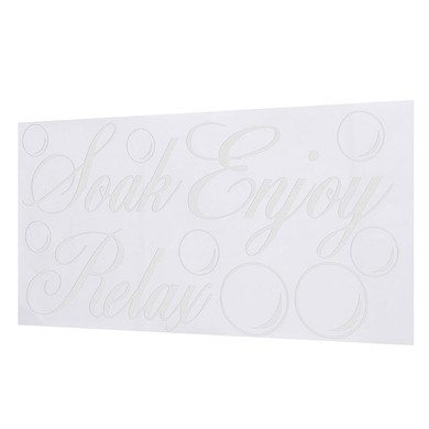 30x60cm Waterproof Wallpaper Bathroom Removable Decals Home Decor Wall Sticker