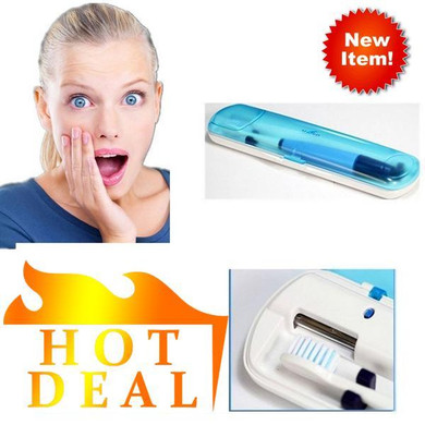Portable UV Light Toothbrush Sanitizer