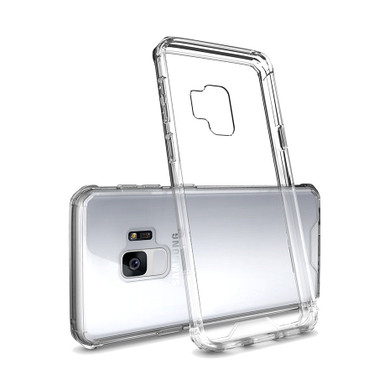 Armor Air Cushion Corners Acrylic Soft TPU Protective Case for Samsung Galaxy S9