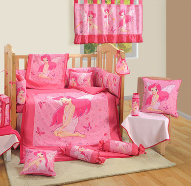 PINK COT DUVET COVER SET