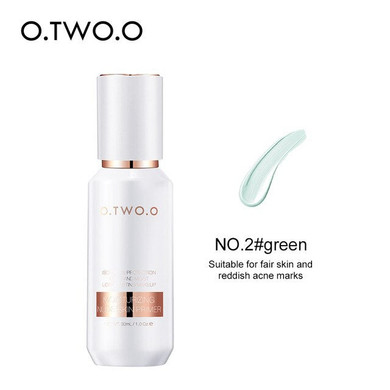 O.TWO.O Makeup Primer Face Base Liquid Matte Foundation Primer Invisible Pore Primer Non-greasy Not Cakey Protective Cosmetics