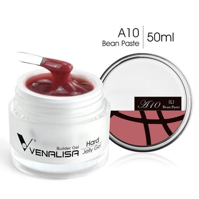 50ml hard jelly builder nail extension gel nail art french nail DIY gum Venalisa poly nail gel clear natural color fibreglass