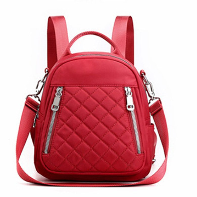 Travel Women Backpack Casual Waterproof Youth Lady Bag Female Large Capacity Women's Shoulder Bags 2021 Red Rucksack