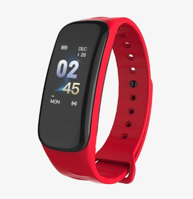 Lerbyee C1Plus Smart Bracelet Color Screen Blood Pressure Fitness Tracker Heart Rate Monitor Smart Band Sport for Android IOS