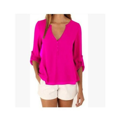 Fashion Women Blouse & shirt Plus Size S-5XL kimon Female long sleeve chiffon blouse Chic Elegant Lady Loose Tops chiffon shirt Fashion Women Blouse & shirt Plus Size S-5XL kimon Female long sleeve chiffon blouse Chic Elegant Lady Loose Tops chiffon shirt