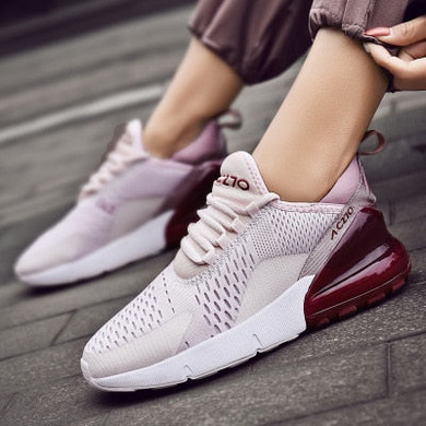 2020 Women Casual Shoes Fashion Women Sneakers Breathable Mesh Walking Shoes Lace Up Flat Shoes Plus size 36-47