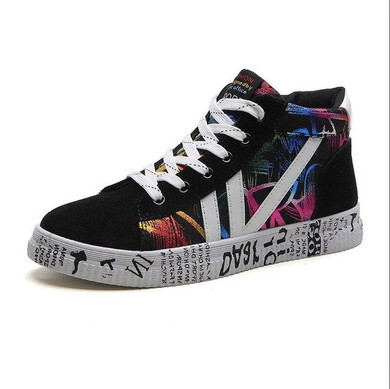 2019 Women Sneakers Unisex Lover High-Top Shoes Summer Women's Casual Shoes Canvas Sneakers Korean Sports Tide Male Student