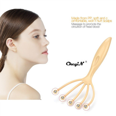 Handheld Head Massager Sort and Comfortable Scalp Massager Head Scratcher for Hair Stimiulation and Relaxation