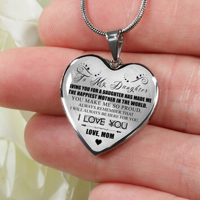 Daughter Necklace,Special Necklace For Daughter,Best Necklace For Daughter,Mother And Daughter Necklace,Amazing Necklace For Daughter,Best Birthday Gift For Daughter,Daughter Gift From Mom 972dhm