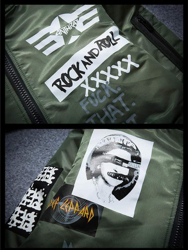Rock N' Roll Bomber Jacket