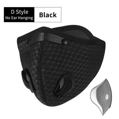 WEST BIKING Sport Face Mask Activated Carbon Filter Dust Mask PM 2.5 Anti-Pollution Running Training MTB Road Bike Cycling Mask