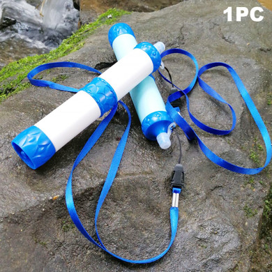 Emergency Hiking Detachable Water Drinking Filter Straw