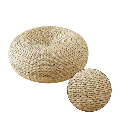Tatami Floor Pillow Eco-Friendly Round Straw