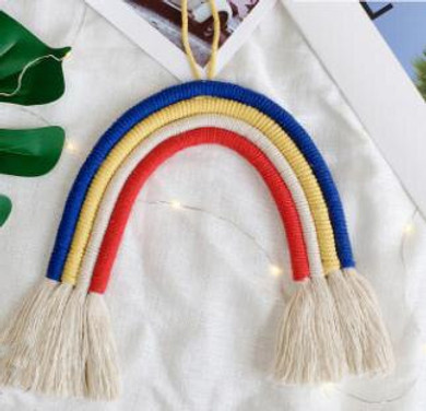 Kids Room Rainbow Hanging Decoration Rainbow Wall Hanging Decor