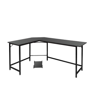 Corner L-Shaped Computer Workstation
