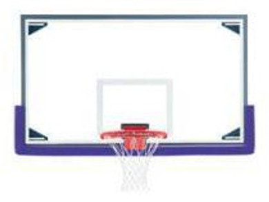 Gared AFRG42 Aluminum Framed Glass Backboard