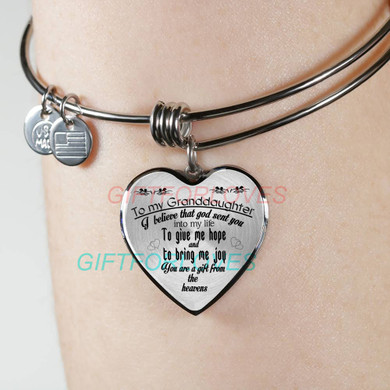 To my granddaughter: I believe that god sent you into my life 172fDbb