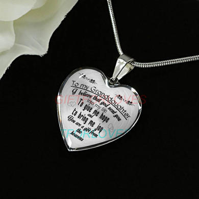 To my granddaughter: I believe that god sent you into my life 172fDbn