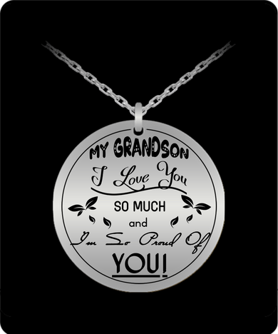 To my grandson: Gift for Christmas 2018, Christmas gift ideas for grandson, Grandson necklace from parents, Grandson necklace, to my grandson necklace, best gifts for grandson, birthday gifts for grandson, special grandson necklace, 646 To my grandson: Gift for Christmas 2018, Christmas gift ideas for grandson, Grandson necklace from parents, Grandson necklace, to my grandson necklace, best gifts for grandson, birthday gifts for grandson, special grandson necklace, 646