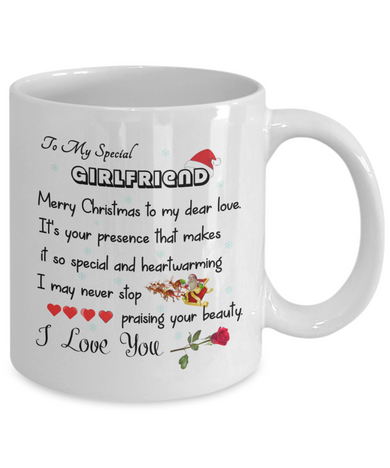 To my girlfriend: Gift for Christmas 2018, Christmas gift ideas for girlfriend, Merry Christmas, girlfriend coffee mug, to my girlfriend coffee mug, best gifts for girlfriend, birthday gifts for girlfriend, boyfriend and girlfriend coffee mug 534 To my girlfriend: Gift for Christmas 2018, Christmas gift ideas for girlfriend, Merry Christmas, girlfriend coffee mug, to my girlfriend coffee mug, best gifts for girlfriend, birthday gifts for girlfriend, boyfriend and girlfriend coffee mug 534