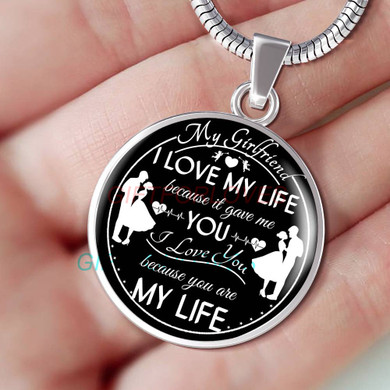 To my girlfriend: I love my life because it gave me you. I love you because you are my life. 421