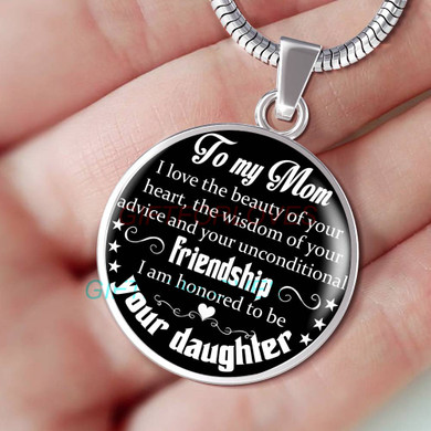 To my mom: I love the beauty of your heart