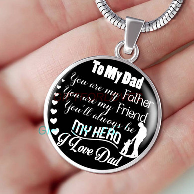 To my dad: You are my father, you are my friend, you'll always be my hero