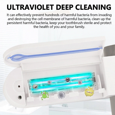 Antibacterial UV Toothbrush Sterilizer