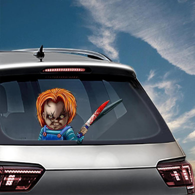 Christmas Halloween Car Rear Window decoration decal sticker