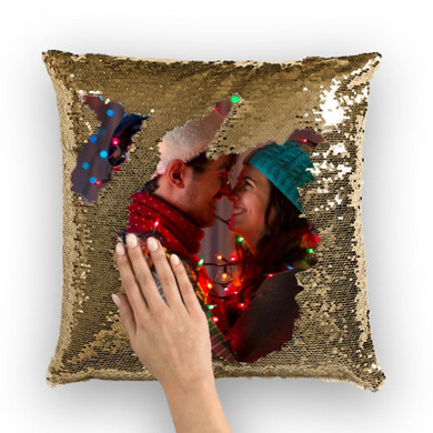 Magic Pillow Sequins Pillow Gifts Custom Photo Pillow