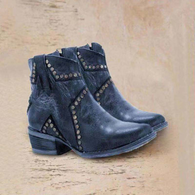 British Style Rivet Women's Boots