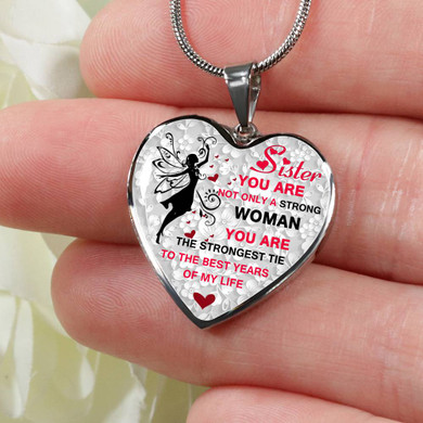 To My Sister: Gift For Sister, Christmas Gift For Sister, Idea Gift For Sister, Necklace For Sister, Family Gift 1108ts