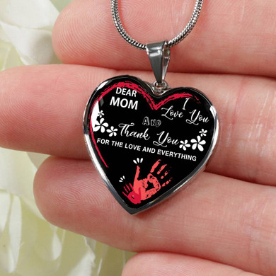 To My Mother Necklace Perfect Gifts For Mom - Love You So Much, Mommy 1055ms-sb