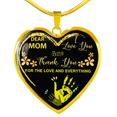 To My Mother Necklace Perfect Gifts For Mom - Love You So Much, Mommy 1055mg-gb