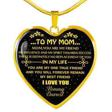 Necklace For Mom Mother Best Gifts For Mom - I Love You Mommy Dearest 1035mg-gb