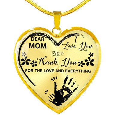 To My Mother Necklace Perfect Gifts For Mom - Love You So Much, Mommy 1055mo-wo