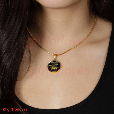 To My Wife Luxury Necklace: Giftforloves Wife Necklace - 'You Are My Sun When I Need You To Brighten My Day. I Love You.' - 638wg