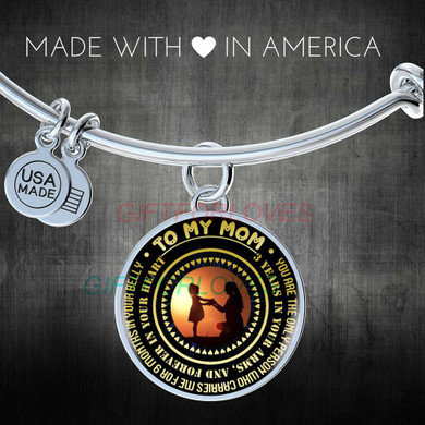 To my mom:Christmas gift ideas for mom, beautiful mom bangle, mom bangle, to my mom bangle, best gifts for mom, birthday gifts for mom, mother and daughter bangle  780fmgb To my mom:Christmas gift ideas for mom, beautiful mom bangle, mom bangle, to my mom bangle, best gifts for mom, birthday gifts for mom, mother and daughter bangle  780fmgb