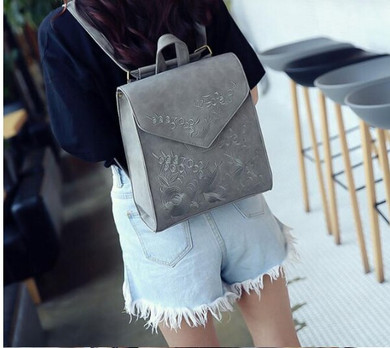 Vintage Pu Leather Women Backpack Preppy Style Backpacks Women Fashion School Bag College Backpack Women Shoulder Bags Mochilas
