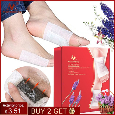 Foot spa Lavender Detox Foot Patches  Nourishing Repair Foot Patch Improve Sleep Quality Slimming Patch Foot care Feet