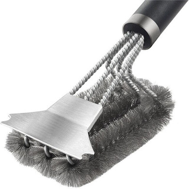 Wire Stainless Steel Spring Barbecue Grill Cleaning Brush Barbecue Cleaning Brush Wire Cleaning Brush BBQ Tool Barbecue Brush