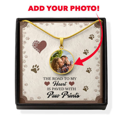 Dog Lovers Luxury Pendant Necklace (Upload Your Photo)