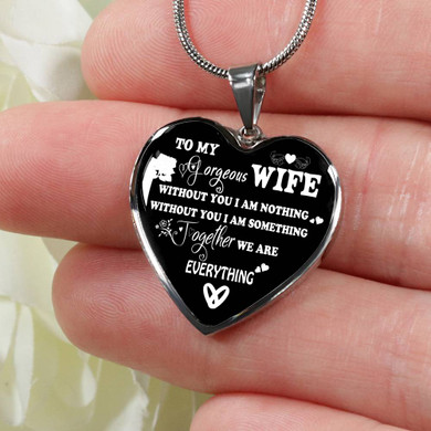 To My Wife Luxury Necklace - Pendant Romantic Chain - Best Gift For Her 249WS