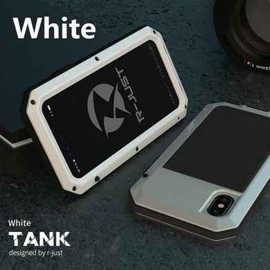 Heavy Duty Protection Doom armor Metal Aluminum phone Case for iPhone Shockproof Dustproof Cover